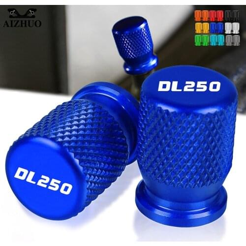 DL 250 Vstrom Motorcycle CNC Vehicle Wheel Tire Valve Stem Air Caps Cover Accessories FOR SUZUKI DL250 V-STROM VSTROM 2017 2018
