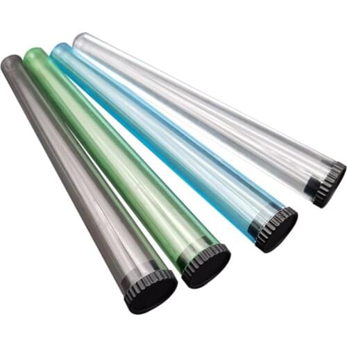 1PC Cone Cigarette Storage 4 Kinds of Color Air Tight Tube Hard Plastic Pill Smoking Rolling Holder