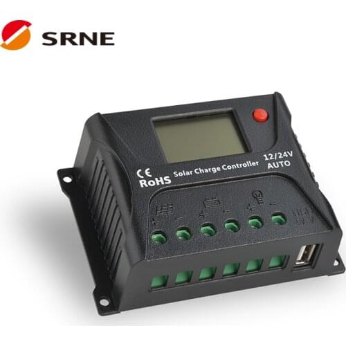 SRNE SR-HP2420 12V/24V 20A PWM Solar Charge Controller IP30 HP2420