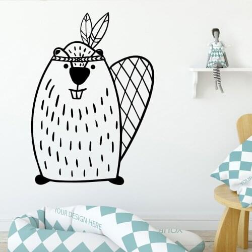 Hot mouse Stickers Home Decoration Nordic Style Home Decoration Accessories For Living Room allpaper