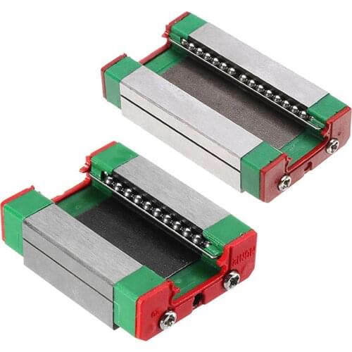 MGN12H Linear Rail Block Linear Rail Block Rail Guide CNC Tool 12mm Woodworking Machinery Parts Home Tools Miniature Rail Slider