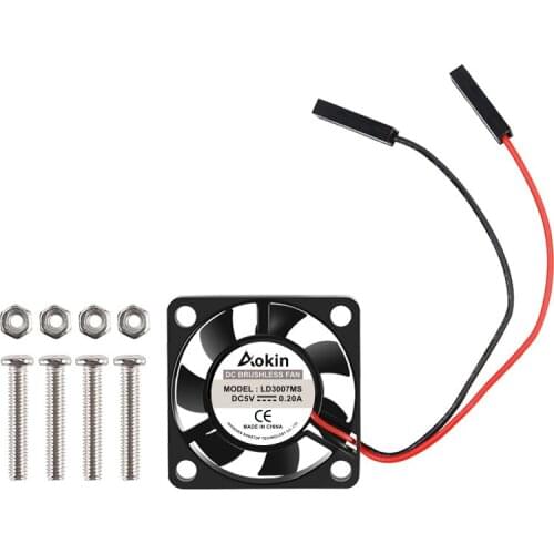 Raspberry Pi 3 B+ Fan Small Computer Fan For Raspberry Pi Cooling Fan 30x30x7mm Brushless CPU Cooling Fan