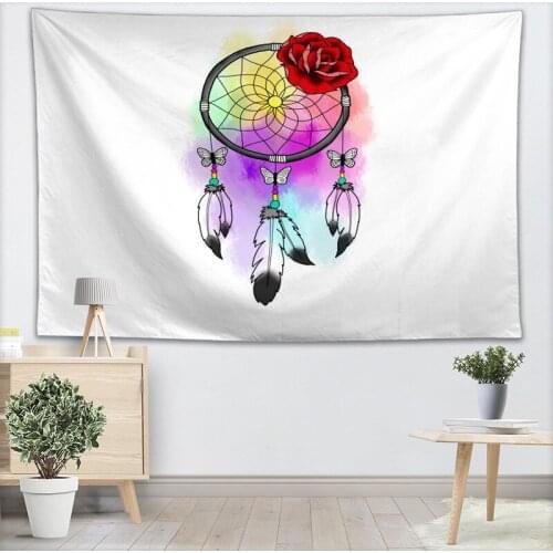 Custom Dream Catcher tapestry wall hanging tapestry home decoration rectangle bedroom wall art tapestry 140X250cm