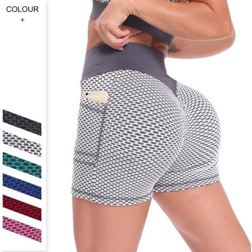 SALSPOR Leggings Sport Women Fitness High-Waisted Stretch Push Up Leggings Active Pocket Gym Clothing for Female Shorts