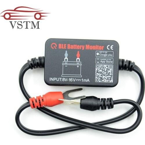 VSTM Real Time Car Battery Tester BM2 Battery Detector 12V Bluetooth 4.0 Battery Monitor Diagnostic Tool For Android IOS Iphones