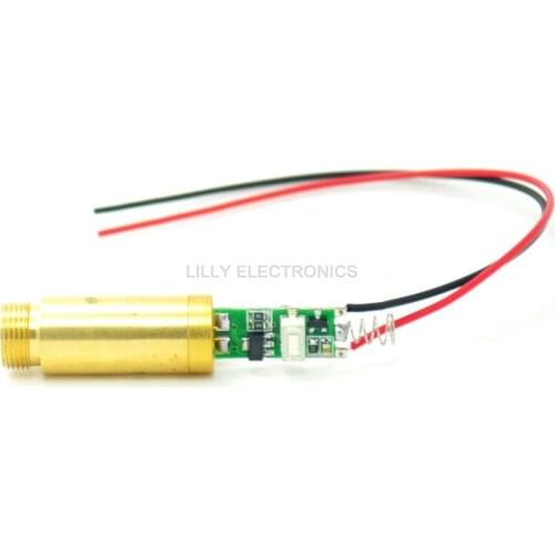 532MD-200-GD 532nm 200mW Green Laser Diode Module 3.7V-4.2VDC