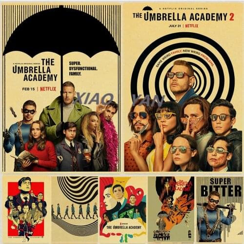 Diamond Painting New Product Vintage Umbrella Academy 5D Diamond Inlaid Diamond Embroidery Full Cross Stitch Kits for Home Decor