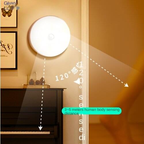 Bedroom Decor Night Lights Motion Sensor Night Lamp Childrens Gift USB Charging Bedroom Decoration Led Night Light wall lamp