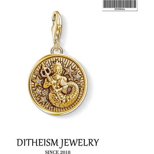 Ditheism Gold Pendants