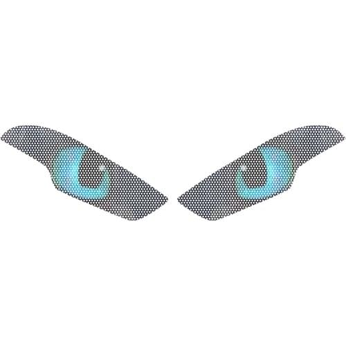 For YAMAHA YZF R3 R25 2015 2016 2017 2018 Motorcycle 3D Front Fairing Headlight Stickers Guard Head light Eye Sticker