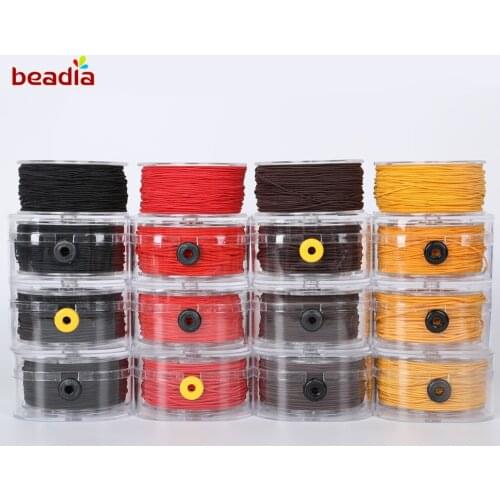 1 Box Yellow/Red/Black/Brown Crystal Beading Stretch Elastic Thread Cord With Box Round Beading Wire/Cord/String Jewelry Making