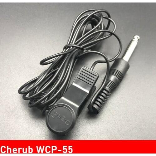 Cherub WCP-55 Clip-on Universal Acoustic Guitar Violin Pickup with 1/4" Jack 2.5M Cable Easy to Attached On