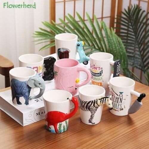 Ceramic Mug Coffee Mug Milk Breakfast Mug Water Mug European and American Office Mug Coffee Cup Drinkware Coffeeware