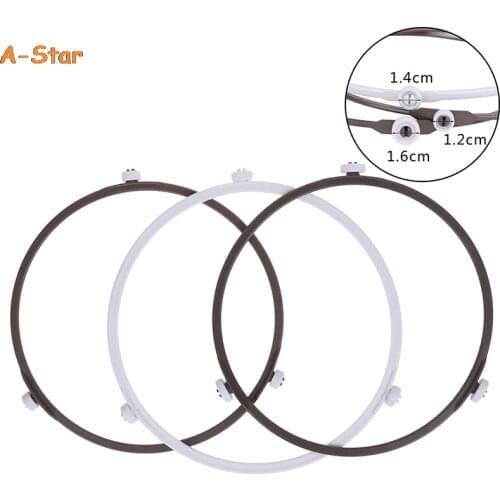 PPS Microwave Oven Turntable Bracket Circle Rotating Ring Support Roller Bracket Glass Turntable Base Plate Tray Holder Stand