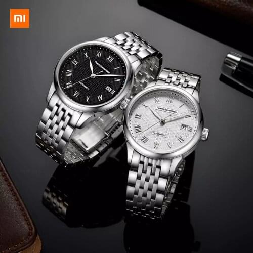 Xiaomi Mijia Youpin Lightweight mechanical watch Imported movement micro-arc sapphire crystal built-in calendar window