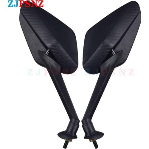 Motorcycle Mirror 8mm screw 2Pcs/Pair Black Side Mirrors Motorcycle Accessories Moto Rearview Motorcycle Mirror