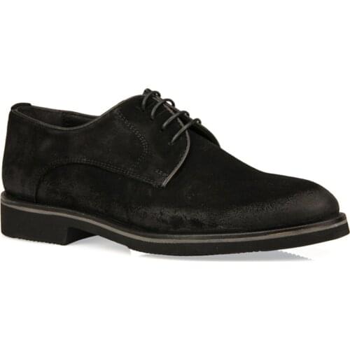 Zia Genuine Leather Men 'S Black Shoes