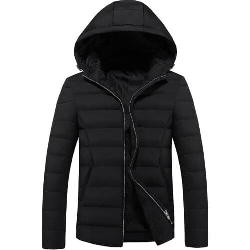 MRMT 2020 Brand New Mens Jackets Thick Warm Overcoat for Male Imitation Down Cotton-padded Jacket Outer Wear Clothing Garment