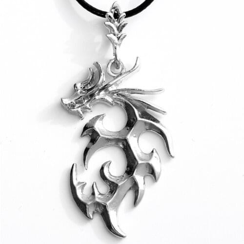 New popular Chinese ethos to zunlong pendant hip hop lovers necklace fashion web celebrity pendant
