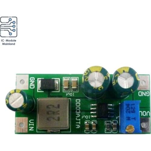DD03AJTA 30W Adjustable Step-Up Module DC 2.7-5.5V to 3.5-24V DC-DC Boost Converter Board for 18650 lithium battery LED Motor