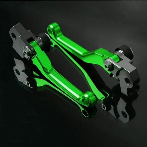 Dirt Bike Pivot Brake Clutch Levers For KAWASAKI KX250F 2005 2006 2007 2008 2009 2010 2012 2013 2014 2015 2016 2017 2018