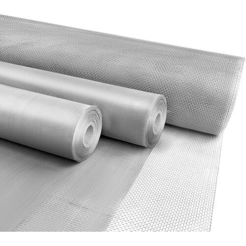100x50cm 304 Stainless Steel Mesh Filter Net Metal Repair Fix Mesh Filtration Woven Wire Screening Sheet Screening filter