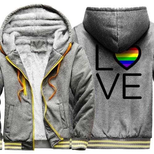 Love Printing Keep Warm Camouflage Mens Raglan Thicken Jackets Hip Hop Winter Clothing Tracksuits Retro Hipster sudadera hombre