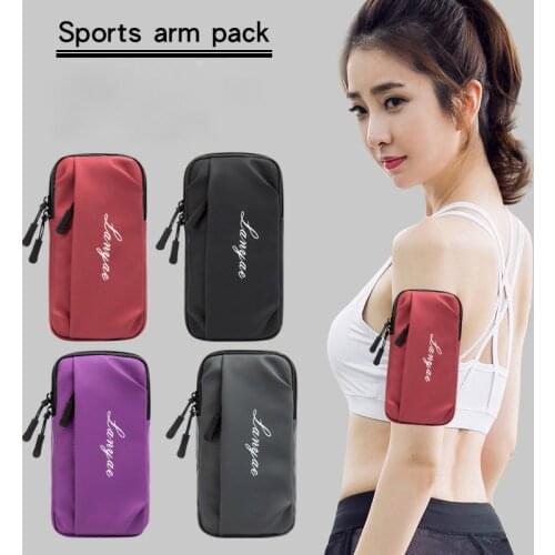 Waterproof Sport Running Arm Cell Mobile Phone Case Hiking Climbing Fitness Riding Arm Bag Card Key Money Holder Pocket