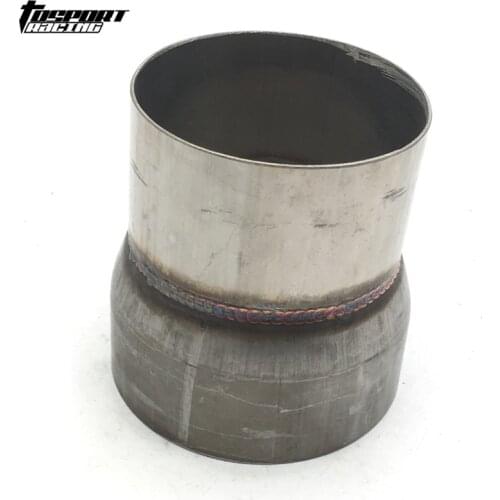 76mm to 89mm Stainless Steel Piping Exhaust Reducer 3" to 3.5" Fits Mazda Dodge Acura BMW
