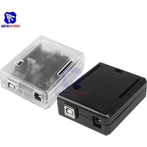 Diymore ABS Plastic Case Shell Protective Cover for Arduino R3