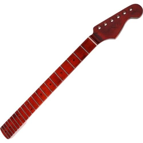 21 Frets Wooden Electric Guitar Neck Fingerboard Handle Electric Guitar Handle Stringed Musical Instrument Parts