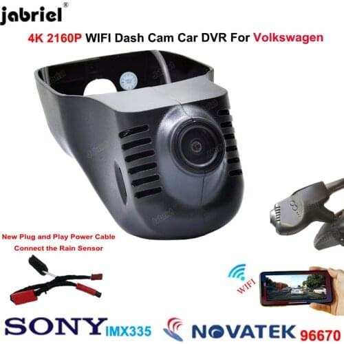 4K Wifi Car Dvr Dash Camera For Volkswagen VW Tiguan Passat Touran golf Jetta Arteon for VW Polo Touareg Multivan Magotan EOS