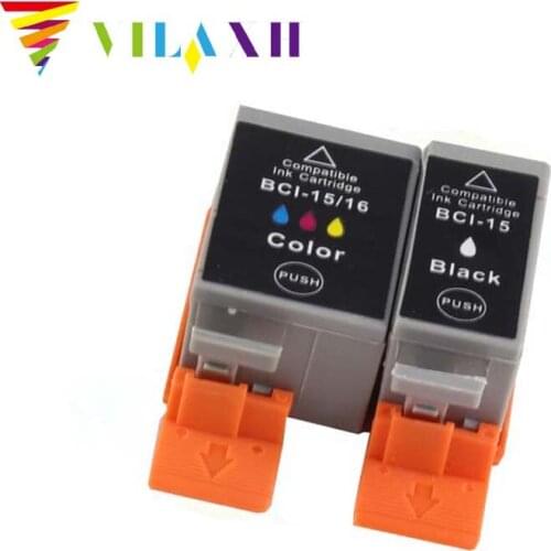 Vilaxh BCI-15 BCI-16 BCI15 Ink Cartridge For Canon pixma i70 i80 ip90 ip90v mini220 printer ink bci 15 16 Printer