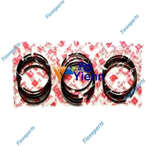 For Kubota D1403 Piston Ring Set For BOBCAT Mini Excavator L2500 L2500DT L2600 L2900 Tractor Diesel Engine Spare parts