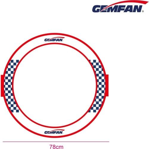 Gemfan 52cm/78cm Round Single FPV Cube Race Gate Door for RC Drone FPV Racing Freestyle 5inch Outdoor Tinywhoop Indoor