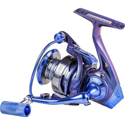 Seamless Brass Bearing Fishing Reel 8kg Max Drag 5.2:1 All Metal Spool Spinning Reel Saltwater Reel For Lure Sea Fishing Pesca