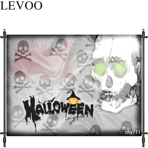 LEVOO Photography Studio Skeleton Halloween Cartoons Terror Bat Newborn Photography Backdrop Camera Fotografica