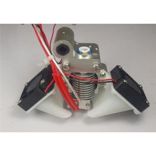 Ultimaker 2 i3D V6 hot end metal mount full assembly kit Jhead metal mount holder for Ultimaker 2 3D printer PT100 sensor