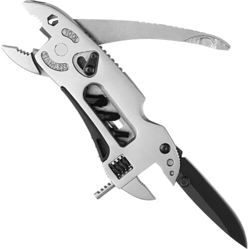 Mack Walker Multi-functional Outdoor Knife with Multi-tool Pliers & Spanner Screwdriver Wrench Jaw Pliers Free Shipping