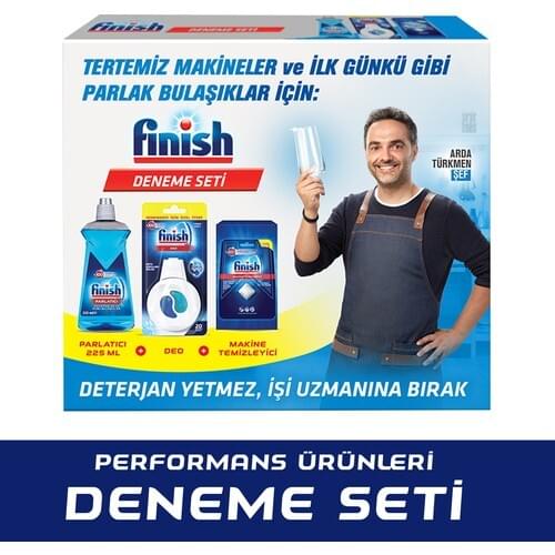 Performance Products Set (Machine Smell 20 wash-Brightening 225 ml-Machine Cleaner Tablet)