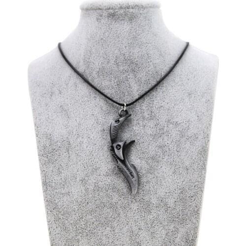 New New Counter Strike Mens Saber Pendant Necklace Vintage Gold Rope Chain CS GO Sabre Choker Necklace Men Jewelry Gift