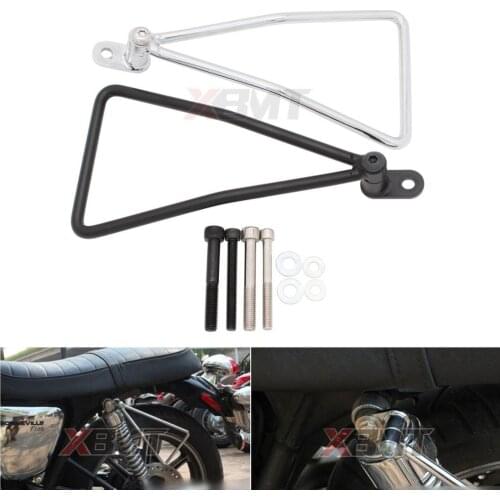 Motorcycle Saddlebag Support Bracket For Triumph Bonneville T100 T120 Thruxton 1200 Scrambler 900 T900 Street Twin Street Cup