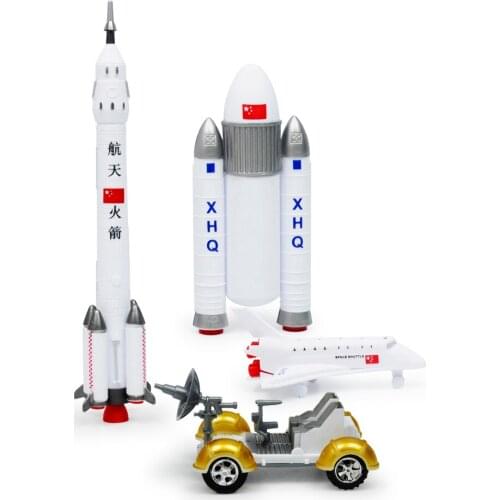 Space Exploration Toy Set Rocket Planet Model Kids Educational Puzzle Toys