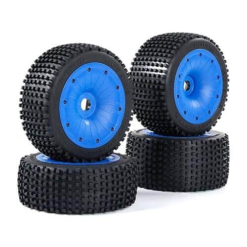 Fully enclosed wheel hub strong wear resistance and strong grip wheel assembly for 1/5 ROVAN ROFUN HPI BAJA 5B