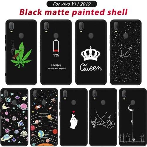 Simple Case For Vivo Y11 2019 Case 6.35" Shockproof Silicon Phone Cover Back Coque For Vivo Y11 (2019) 1906 VIVOY11 Cases Fundas
