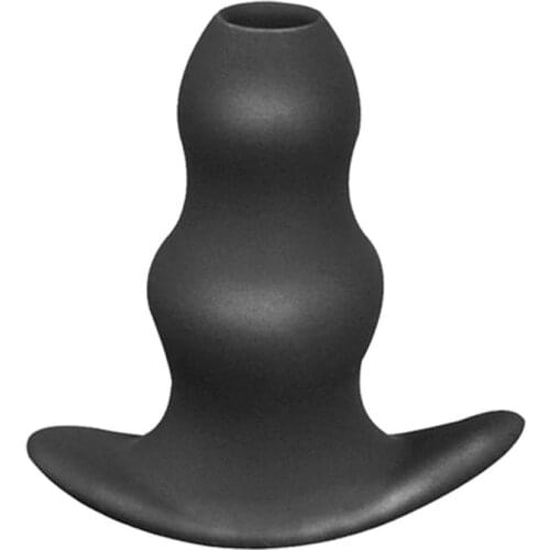 Silicone Hollow Butt Plug Anal Dilator Soft Speculum Enema Anal Plug Masturbation Prostata Massager Anus Sex Toys For Woman Men