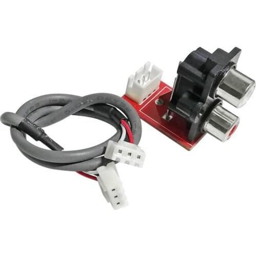 SOTAMIA Hi-Fi Two Channel Audio Signal Connector Lotus Socket RCA To XH2.54-3P Audio Signal Shielded Cable DIY Speaker Amplifier