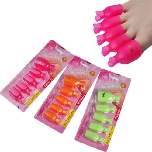 Soak off toe nail clip toe release clip manicure convenient and practical UV gel
