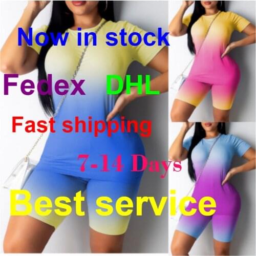 Two Piece Set Outfit Women Short Sleeve Shirt Top And High Waist Shorts Hot Summer Clothing Set