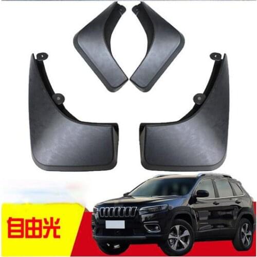 4PCS special for JEEP Cherokee 2019 AUTO Mudguards car fender Mud Flaps Mudflaps